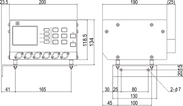 PS-682 外形尺寸图